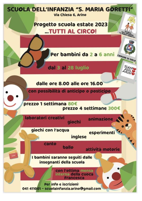 Estate 2023.. tutti al circo!